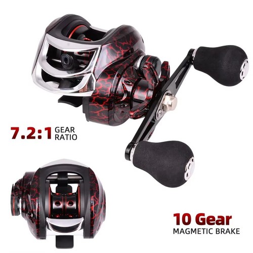 Baitcasting fishing reel - fishing,